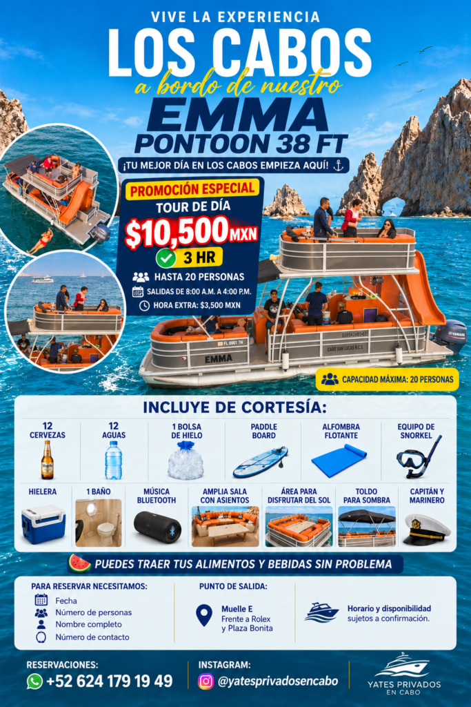 Promoción de Emma · $10,500 MXN por 3 horas
