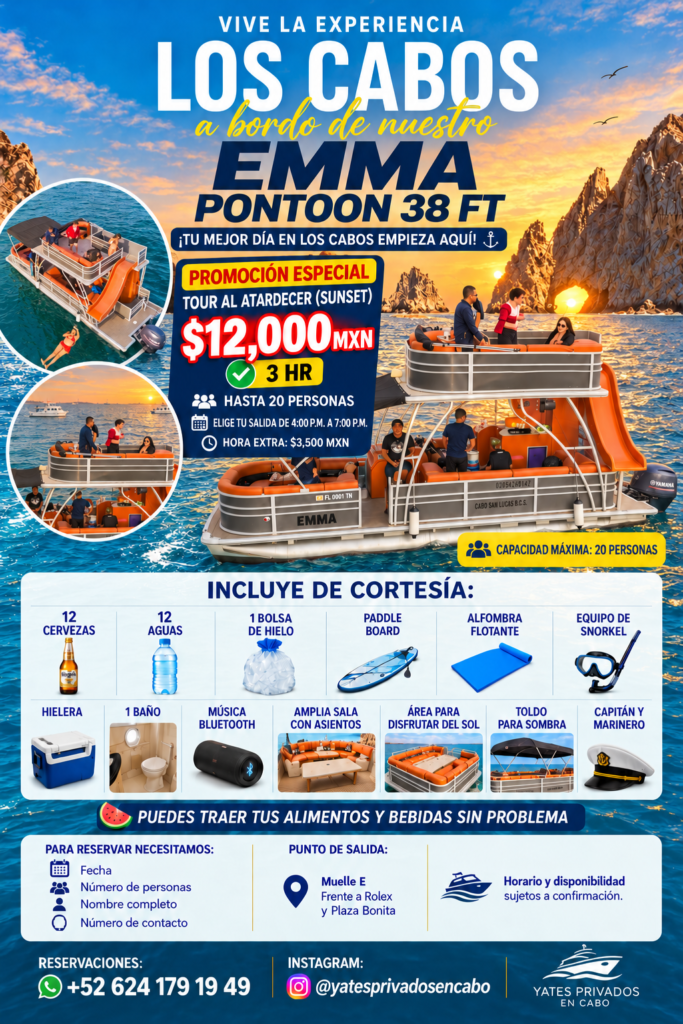 Promoción de Emma · $12,000 MXN por 3 horas