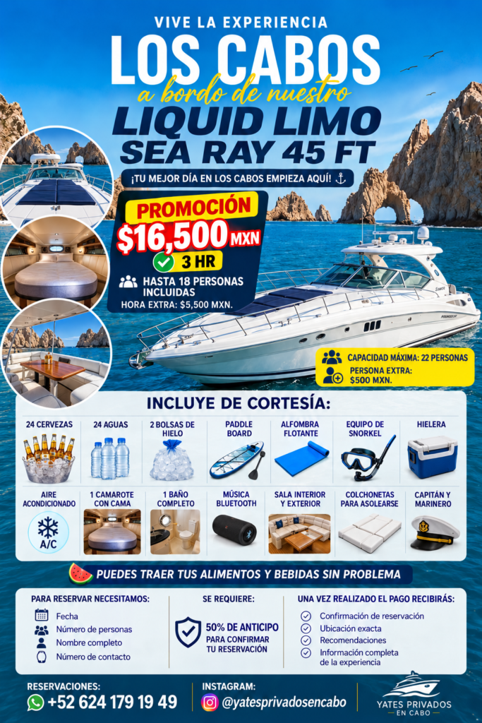 Promoción de Liquid Limo · $16,500 MXN por 3 horas